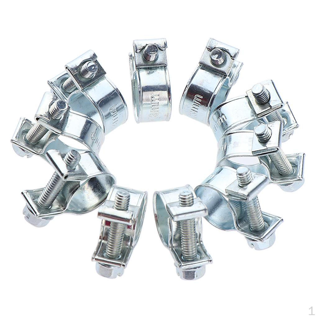 10 Clamps Fuel Line Clips