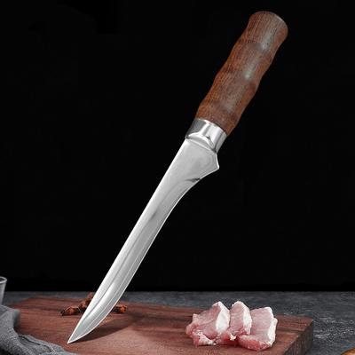 Forged Boning Knife Cleaver Meat Slicing Peeling Kitchen Knife Chef Butcher Meat Fish Cutting Cooking Tools With Knife Cover