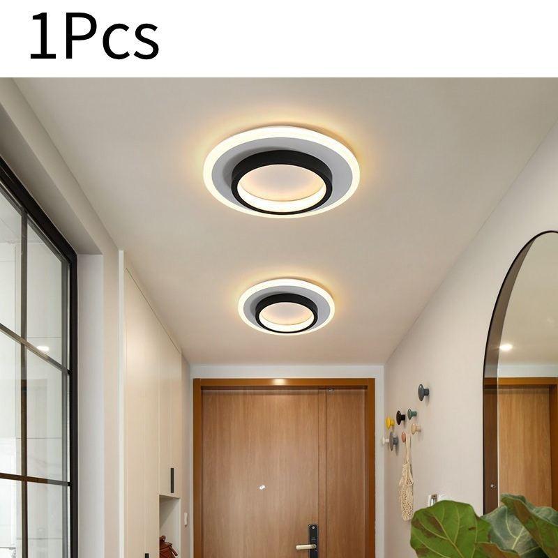Modern Minimalist Led Ceiling Light For Hallways And Entryways With Creative Nordic Design