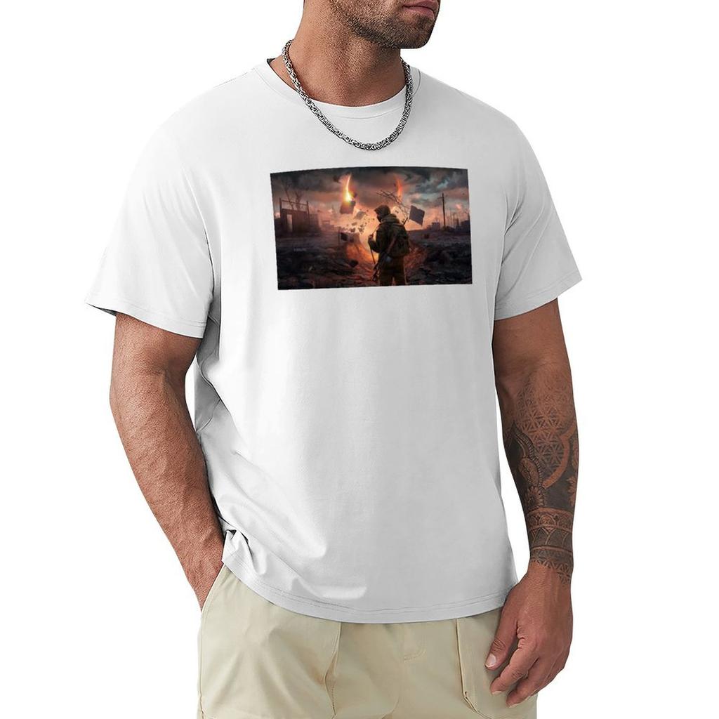 Into The Radius VR Art - Virtual Reality Survival Game Art T-Shirt Quick-drying Mens Graphic T-shirts Funny