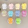 Creative Sequined Mobile Phone Airbag Bracket Magnetic Suction Retractable Magsafe Cartoon Kt Cat Drama Desktop Bracket