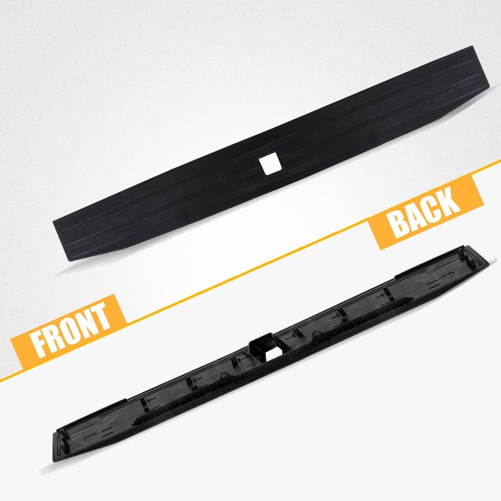 RANSOTO Tailgate Molding Trim Compatible With    2024 2025 Ford F150 F-150 Flexible Flex Step Cap Top Trim Protector Cover Replaces FO1904150C,