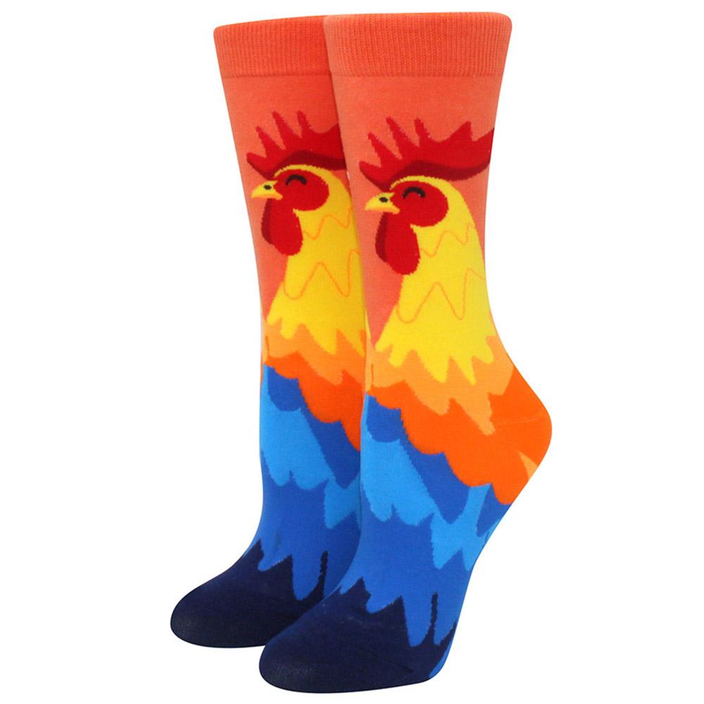 Șosete noi la modă, colorate, amuzante, vesele, casual pentru femei, Harajuku, drăguțe cu animale de desene animate pentru bărbați