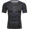 Red Plume Mens 3D Digital Printing Short Sleeve T-Shirt Outdoor Running Yoga Fitness Tight Shirt for Men