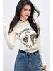 American Retro Women's Long-Sleeve T-Shirt, 2025