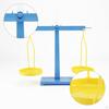 Educational Balance Scale with Pans | Simple OpenFrame Construction, Desktop Scale, for