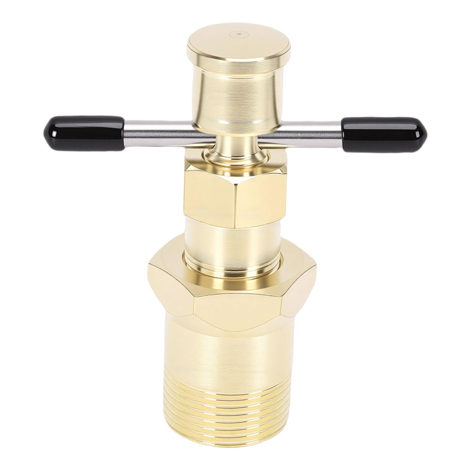 

Olive Remover Puller Ferrule Puller Detachable Lever Handle Compression Removal Tool for NPT 1Celsius2in 3Celsius4in Pipes