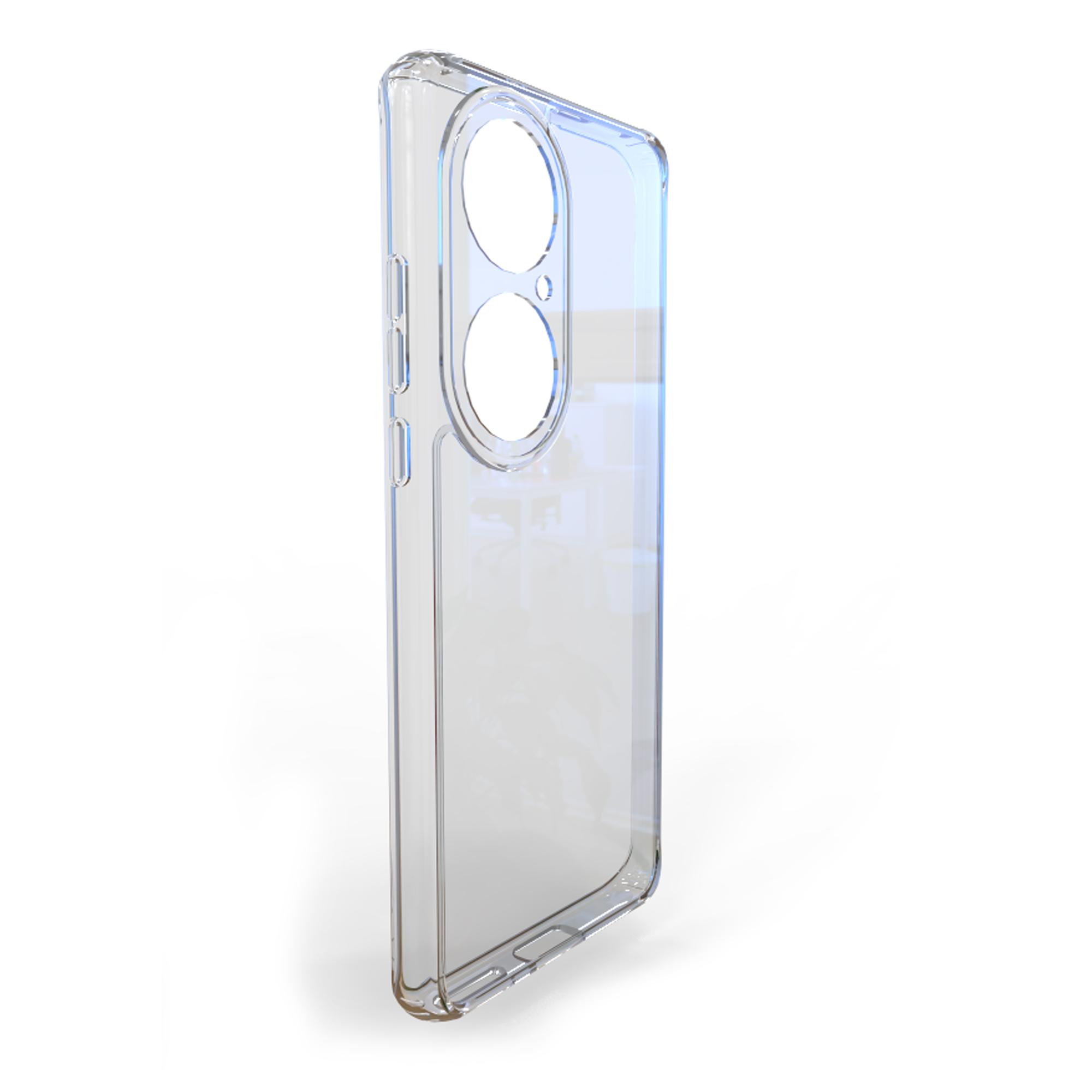 For Huawei P50 Pro Phone Case Shockproof Phone Case for Huawei Clear Shockproof Mobile Phone Covers Opp Bag&For Huawei p50 прозрачный