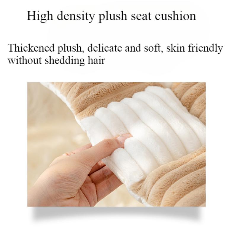 New Plush Thick Sofa Mat Comfortable High-quality Plush Soft Seat Cushion Home Living Room Decoration Anti Slip Environment Protection Bay Window Mat