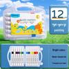 Acrylic Marker Set: Non-Toxic, Layerable, Washable, Non-Bleeding - 24 Colors for Kids
