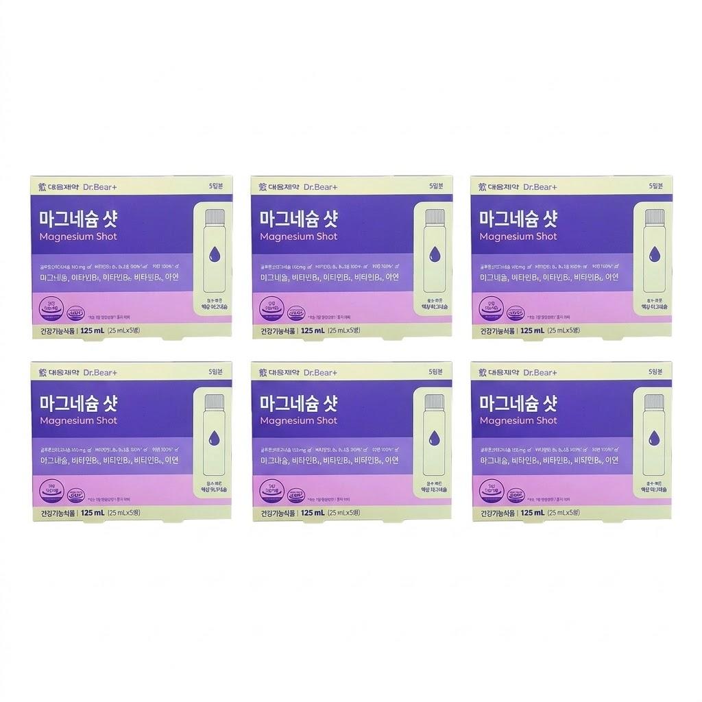 Daewoong Pharmaceutical Magnesium Shot 125ml x 6P