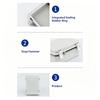 Hinged Plastic Enclosure Waterproof Power Electrical Junction Box Waterproof Outdoor Plastic Box Distribution Box