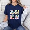 New Cute Minnie Mouse Avatar Printed T-shirt Outdoor Casual Fashion Women's Anime Minnie Mouse Shirt