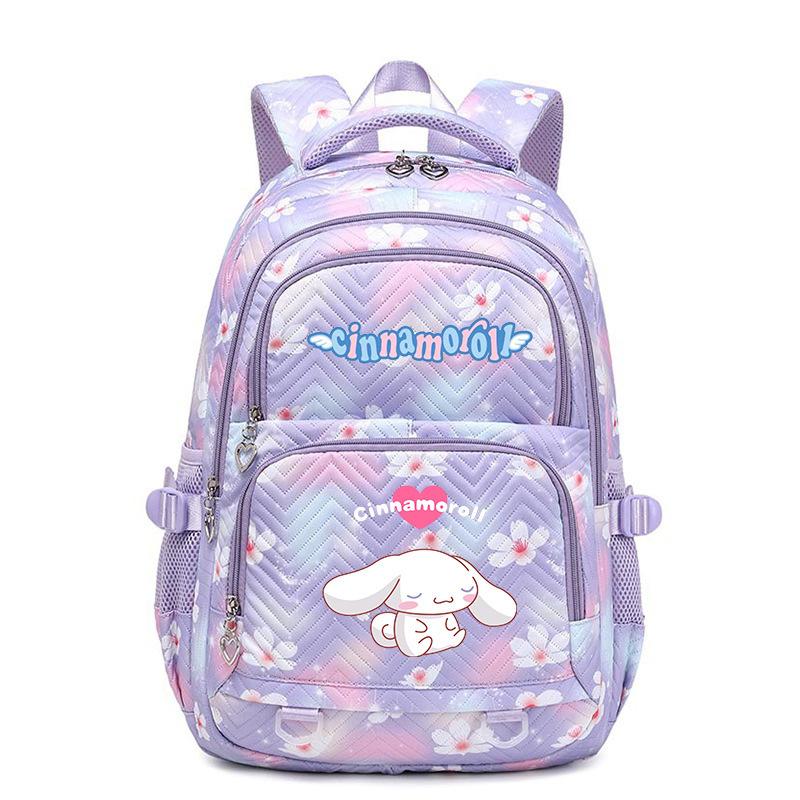 Japanese Cartoon Pattern Printed Backpack, Youth Student Schoolbag, Puppy Pattern Schoolbag, Large Capacity