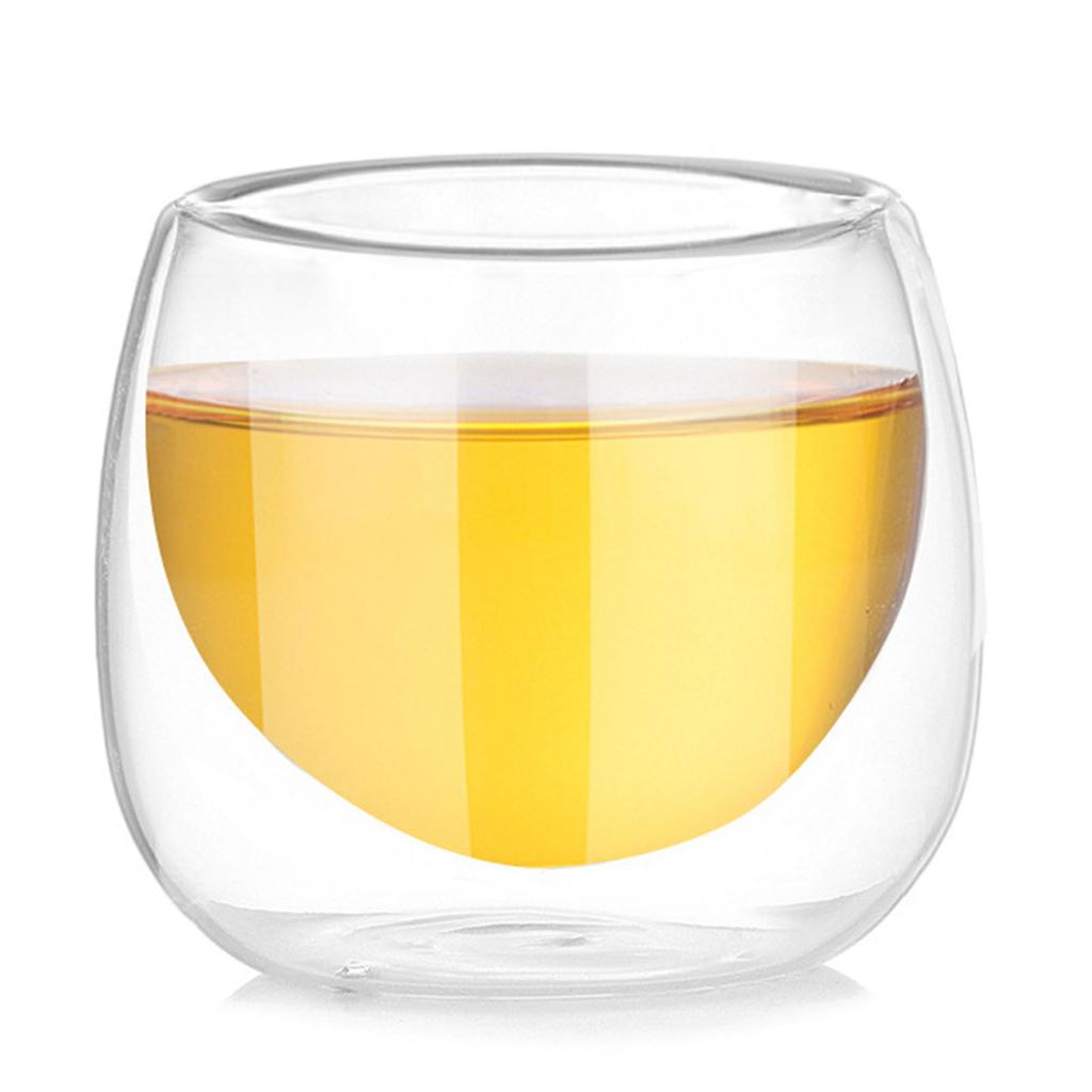Heat-resistant Glass Teapot Cup Set Thickened Glass with Durable Handle Design for Family Dinner Wedding or Baby Shower
