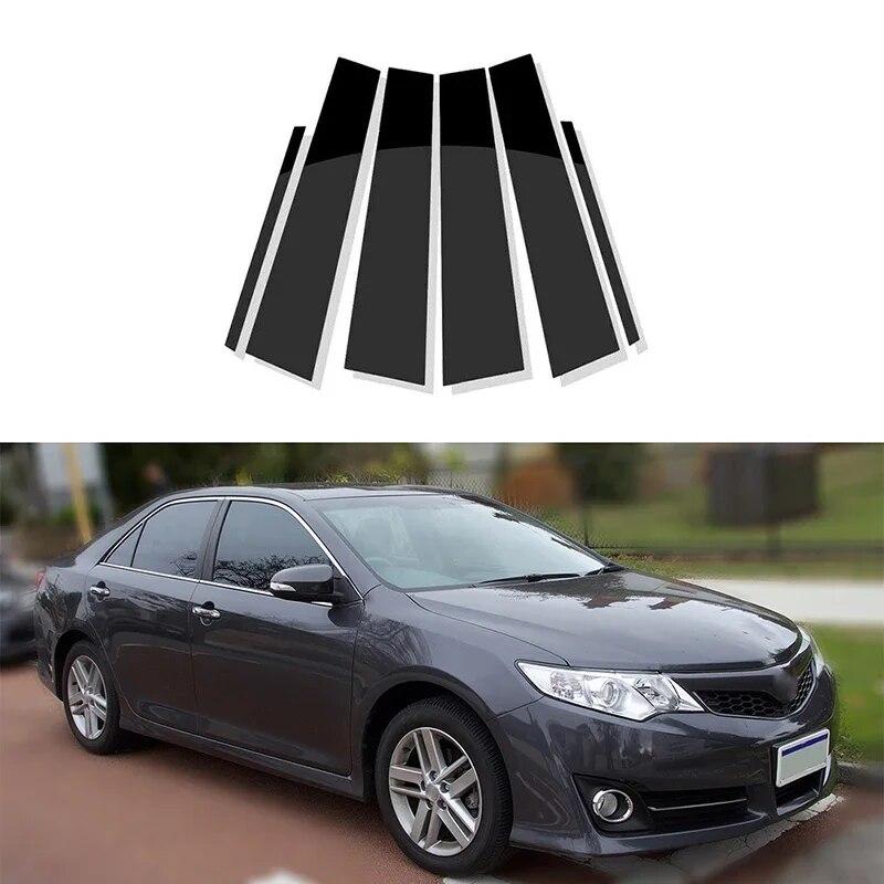 Dekorasjon av bilstolper Styling Vinduslistetrekk Klistremerker for Daihatsu Altis Fit Toyota Camry 2007- 2017