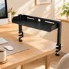 6 Pieces Carbon Steel Desktop Storage Rack Durable Tabletop Clamp Shelf No