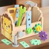 Kids Tool Bench Wooden Set Toys Montessori Toys Lion Workbench Construction Toys Educational Toys Christmas Birthday Gifts Boys