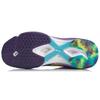 Li Ning Attack 3 Professional Competition Non-Slip Durable Low-Top Badminton Shoes Men Shoes Black Blue Purple AYAQ007-2