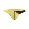 Slip sexy pentru bărbați cu talie joasă Lenjerie de corp Bulge Pouch Slip Pantaloni scurți Chiloți Chiloți U Protruding Thin Ice Thong
