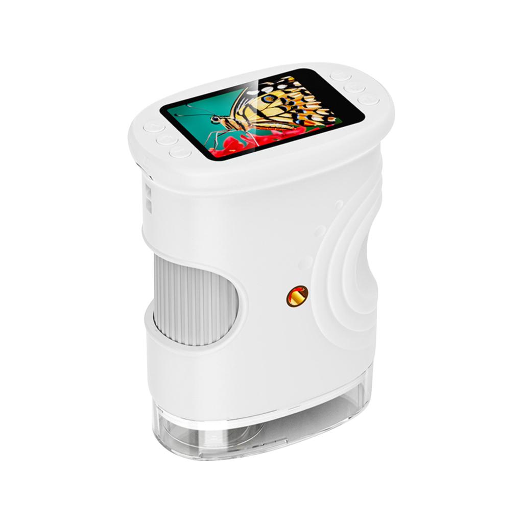 Portable Microscope, 1080P HD Magnifying Glass, Children's Outdoor Exploration Experimental Toy