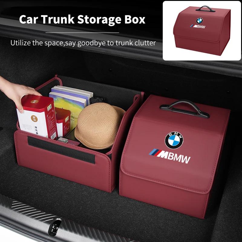 Adesivo per Auto 2025 Scatola Portaoggetti Calda per Bagagliaio Auto Grande Capacità Custodia Organizzatore Attrezzi Accessori Per BMW Motorsport X1 X3 X5 E39 E46 E