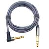 6.35mm to 6.35mm Guitar Cable 1m or 2m Professional Copper Wire Audios Cable Jacks Instrument Cable for Electric Guitar