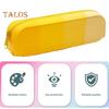 Silicone Pencil Case Gradient Color Pencil Bag Zipper Closure Lightweight Pencil Pouch Stationery Organizer