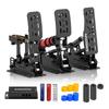 Pro Plus Racing Simulator Hydraulic Pedals for Sim Racing - Black High-Performance Hydraulic System Durable Metal Construction