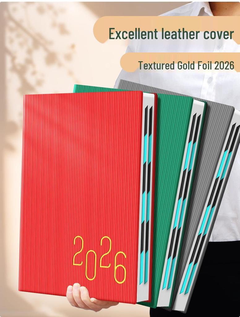 2026 A4 Daily Planner: Efficient, Thick, Self-Fillable Timeline Notebook