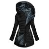 Womens Fleece Lined Jacket Zip Up Hoodie Jackets Casual Long Sleeves Coat Fall Winter Coats