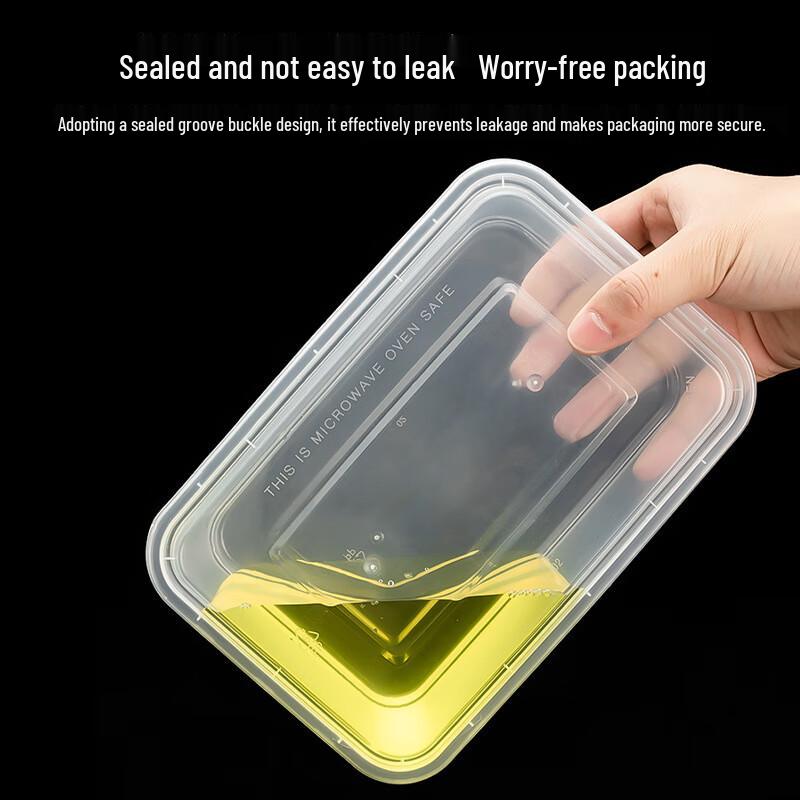 Biaowei Disposable Rectangular Food Containers