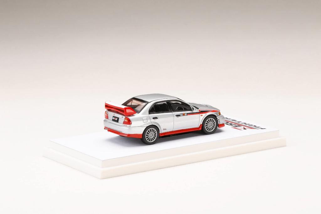 Hobby JAPAN Mitsubishi Lancer GSR EVOLUTION 6 Zero Fighter Coloring Silver Finished Model HJ641033DS 1/64 (CP9A)