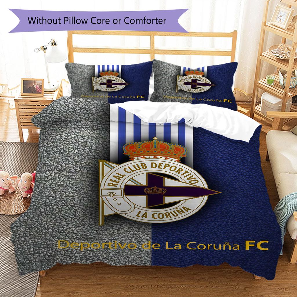 Deportivo poster Bedding Quilt Set Quilt Cover Pillowcase Home Decoration Birthday Gift (1 * duvet cover + 2 * pillowcase, without core)