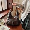 Retro 2025 Light Luxury French Crossbody Tote Bag - Large Capacity, Versatile Three-Way Fashion Shoulder Bag