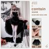 Dark Gothic Halloween Adult Costume Black Dress Show Costume Witch Vampire Bride
