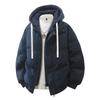 Hooded Cotton Jacket for Men, Winter Men's Warm Jacket for Teenagers, Two-piece Cotton Jacket for Vacation