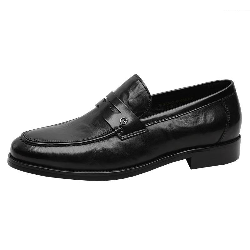 Goldlion Men s Leather Slip-On Loafers 40