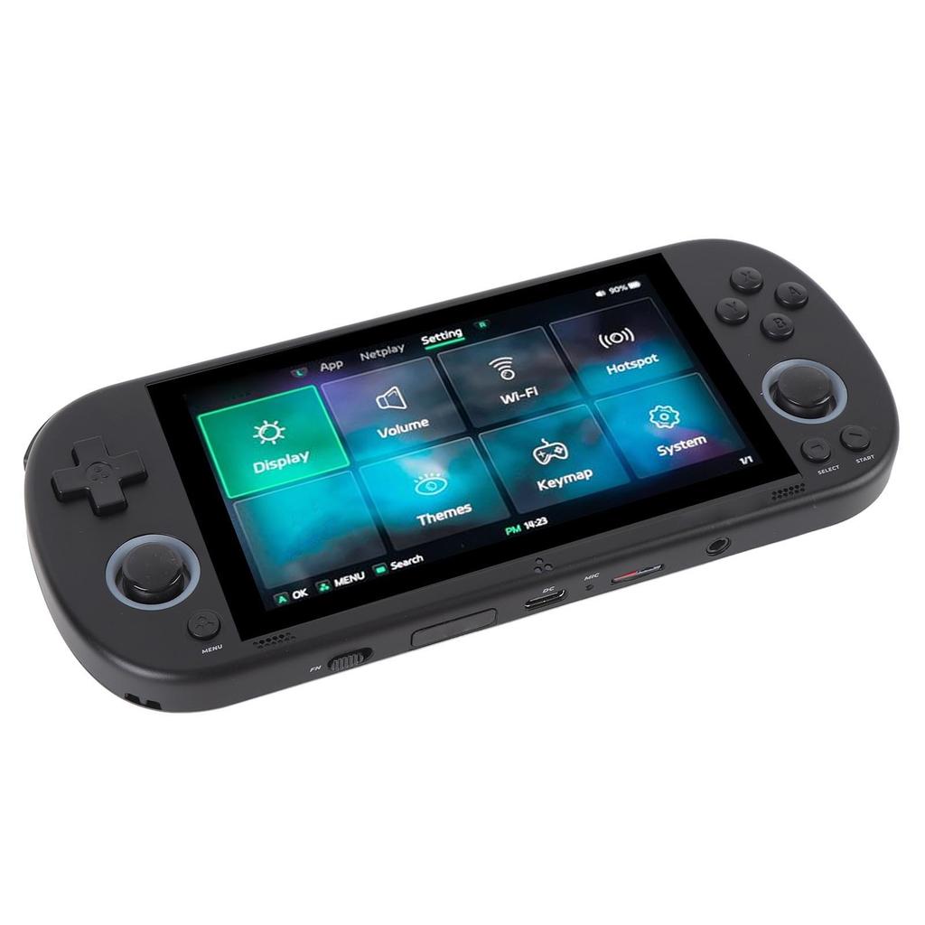 Handheld Retro Game Console 4.96 Inch 720x1280 Screen Portable 64GB Video Gaming Console Supports 28 Simulators for System