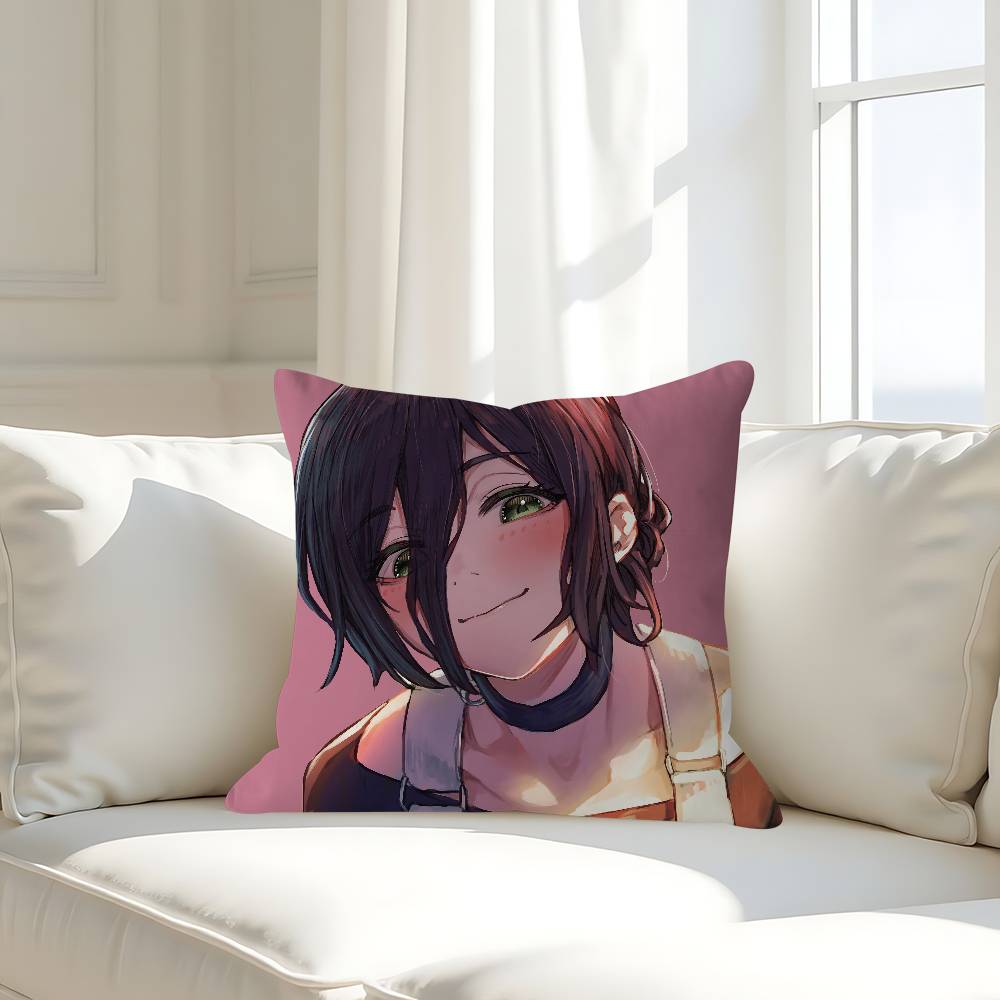 R-Reze Anime Pillow Anime Pillow Sofa Bed Head Pillow Cover Cushion Cover 45x45 Cm Fashion