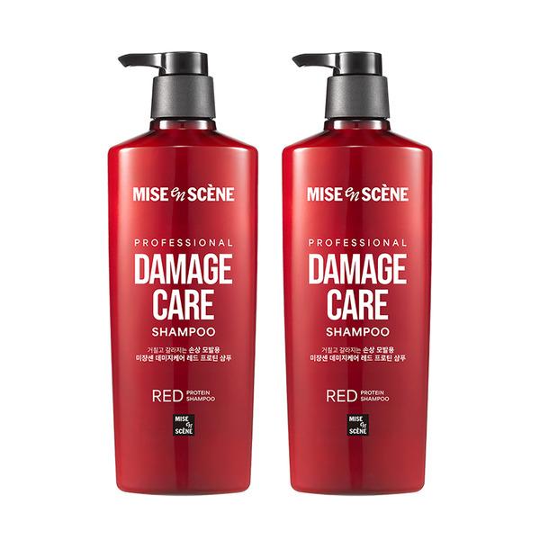 mise en scène Damage Care Red Protein Shampoo 680ML 2EA