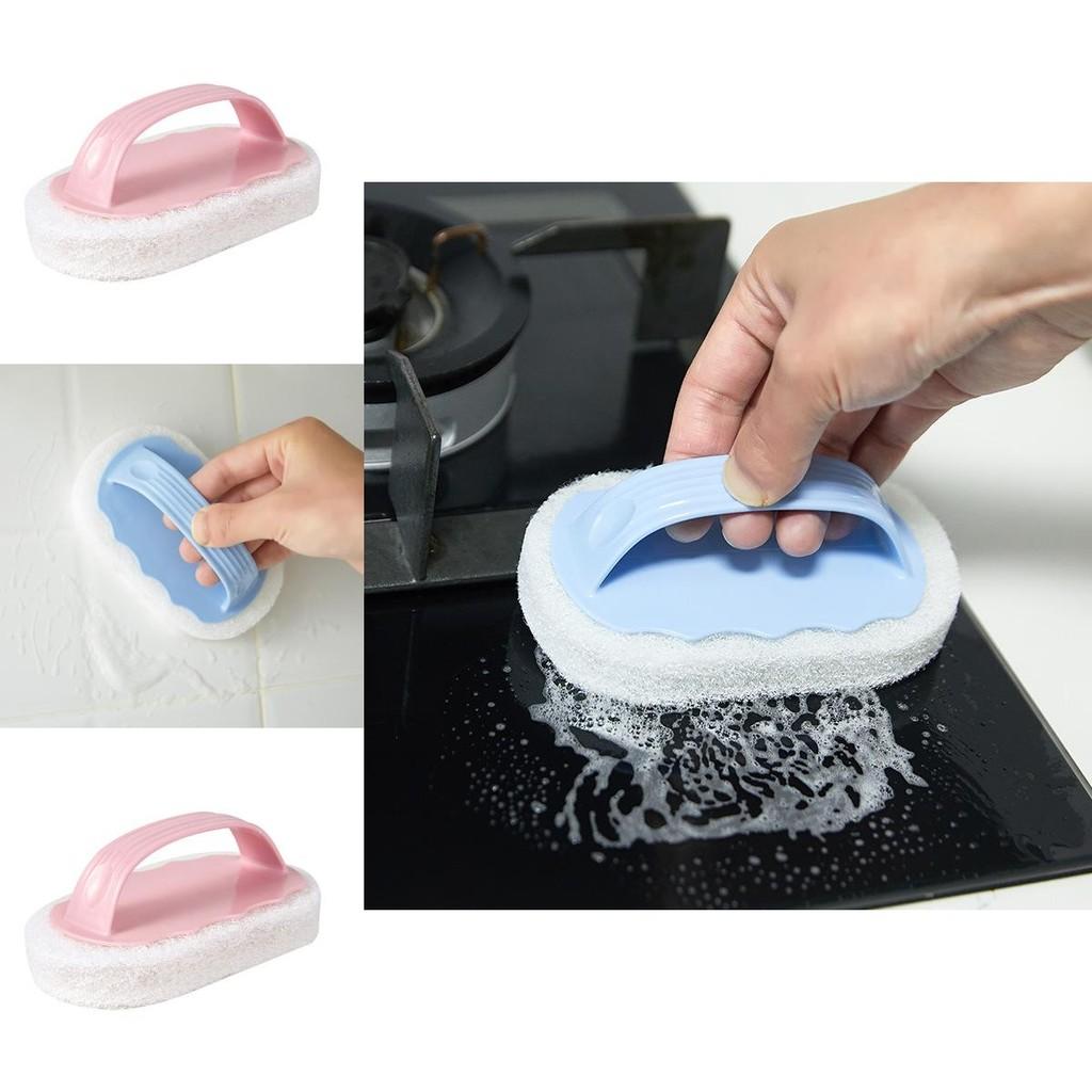 Ergonomic Bathtub Scrubber With Durable Sponge For Home Cleaning Tasks