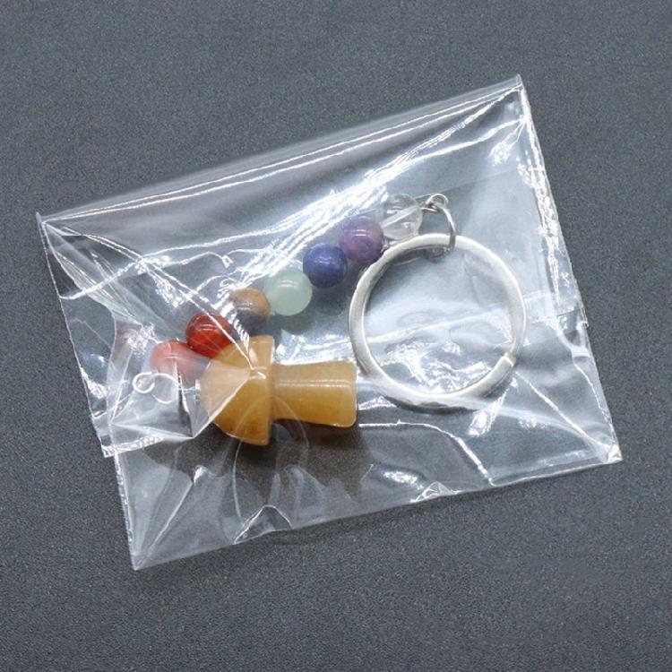 Key Chains Plant Jewelry Mushroom Shape Stone Alloy Material Key Rings for Keys