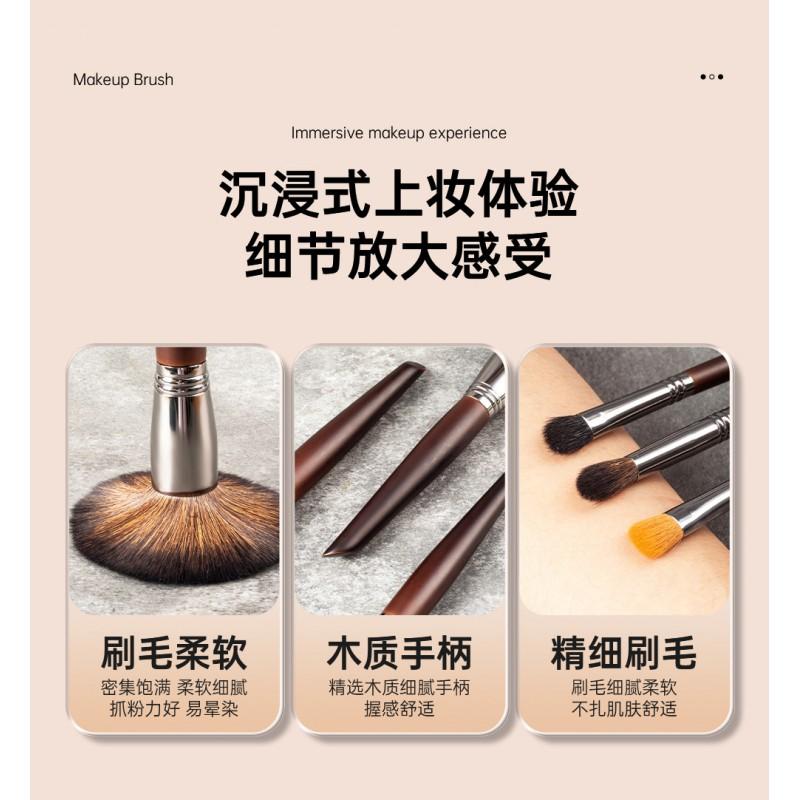 22pcs Soft Animal Hair Makeup Brushes Set Foundation Blush Eyeshadow Powder Beauty Tools