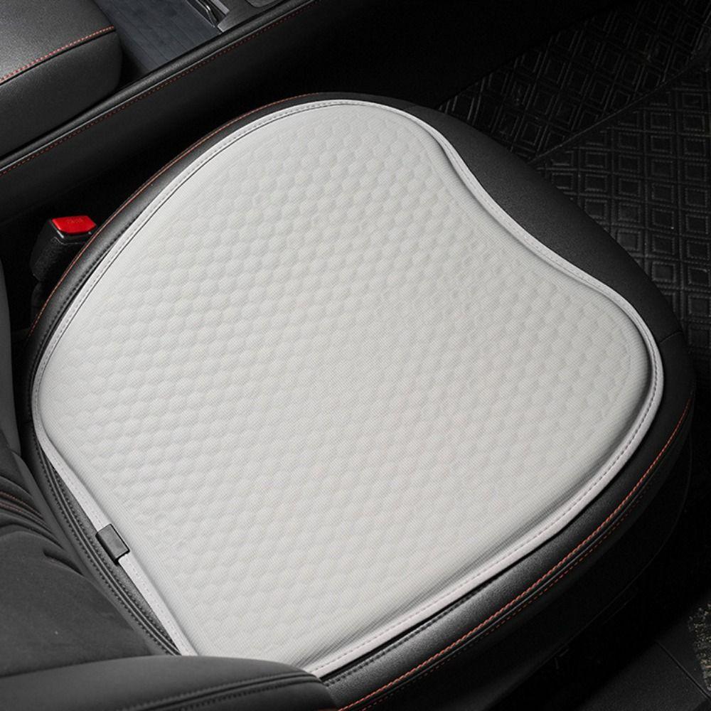 Breathable Car Seat Cushion Non-slip Car Chair Cooling Pad Multifunctional Auto Seat Cover Travel