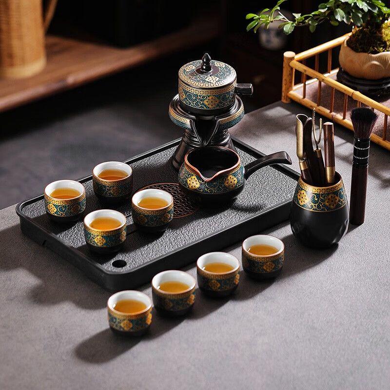 Qianyu Black Pottery Tea Set