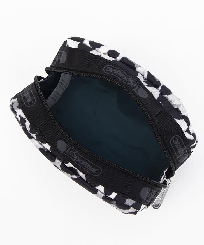 Pouch SQUARE Neutral Leopard [LeSportsac] [Official] COSMETIC/6701