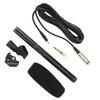 ABS Metal Wired Professional Interview Microphone with XLR Cable and Windscreen for Video Camcorders, DSLRs, and DV Cameras