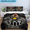 3pcs Clube Atlético Mineiro With Shield Bedding Set Duvet Cover Closure Includes 1 Duvet Cover & 2 Pillowcases Bedding Sets Home Decor Gifts
