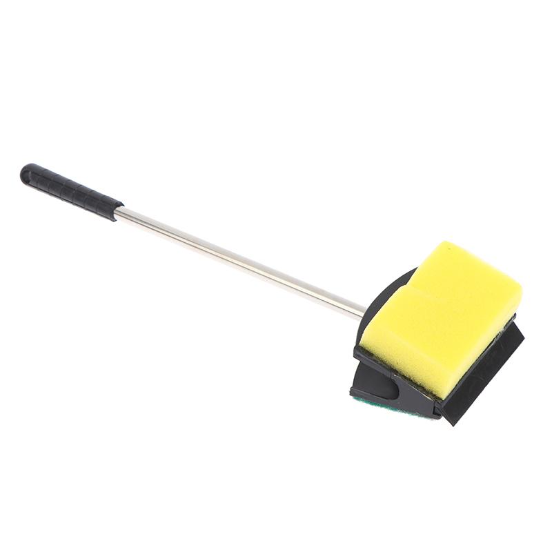 Aquarium Fish Tank Glass Plant Cleaning Brushes Floating Clean Window Algae Scraper Fish Tank Algae Removal Cleaning Brush
